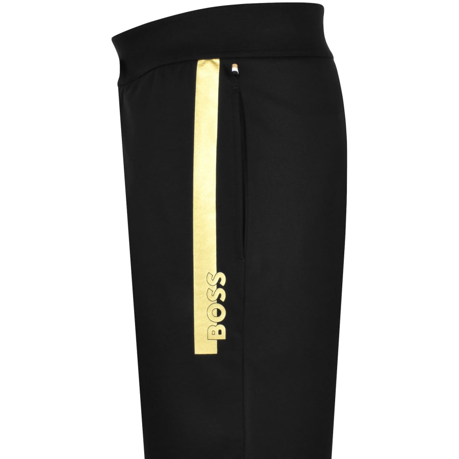 Hugo boss black and gold joggers clearance